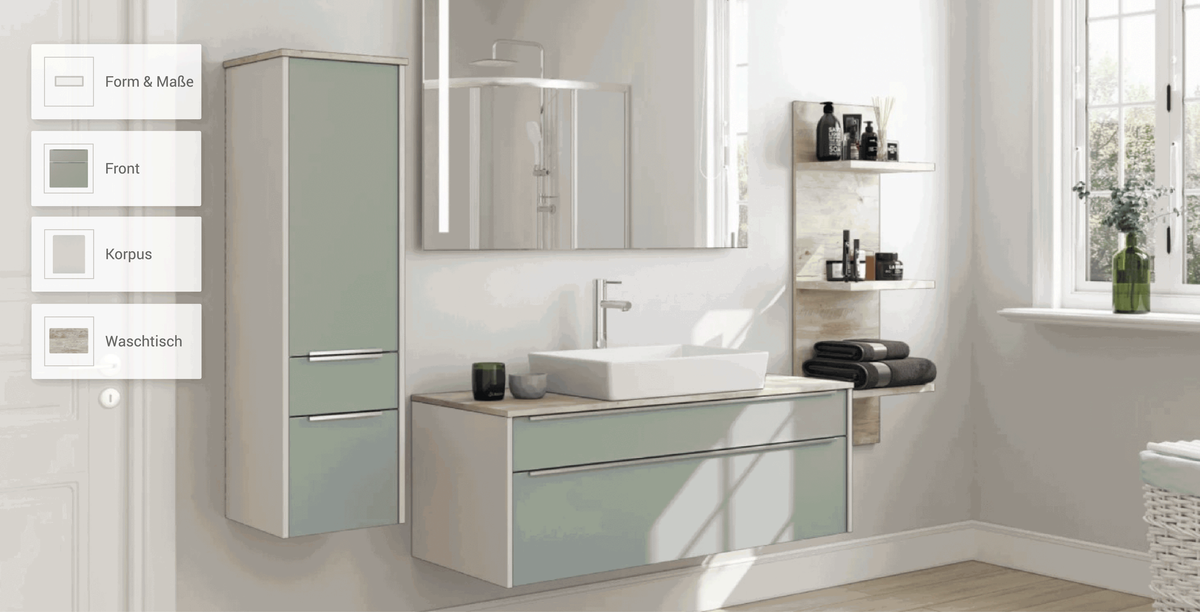 Badezimmer Konfigurator